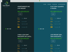 Tablet Screenshot of lifeempreendimentos.com.br